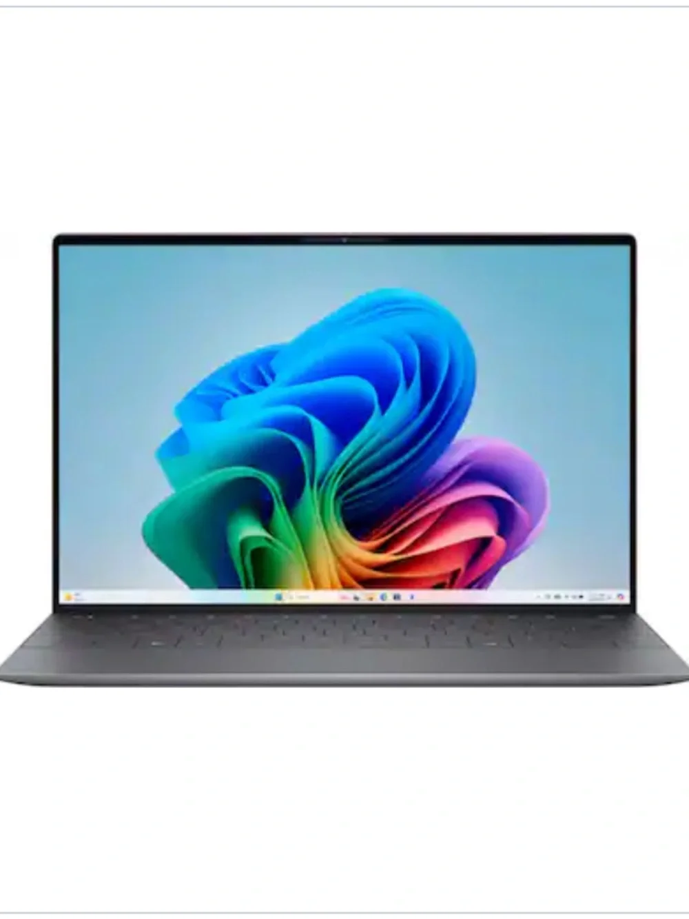 Dell XPS 13 touchscreen Slim Gray Laptop with Edge-to-Edge Display